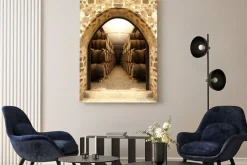 Obraz: Beczki do wina