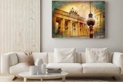 Obraz: Berlińskie zabytki kolaż