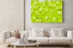 Obraz: Bezproblemowa geometryczny wzór z trójkątów.