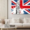 Obraz: Big ben devant lunion jack