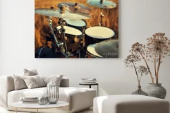 Obraz: Bliska thin crash na perkusji