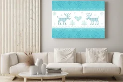 Obraz: Boże narodzenie scandinavian card - za zaproszenie, tapety