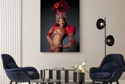 Obraz: Brazylijska samba dancer