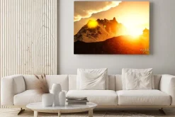 Obraz: Buddhist shrine in mountains