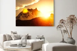 Obraz: Buddhist shrine in mountains