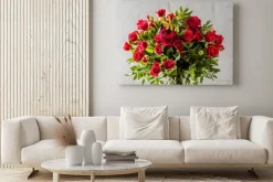 Obraz: Bukiet czerwonych róż