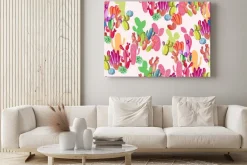 Obraz: Cactus desert colorful seamless pattern tile