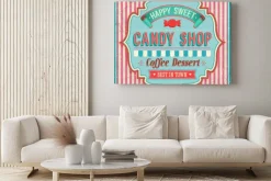 Obraz: Candy shop - ilustracji wektorowych
