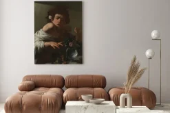Obraz: Caravaggio - chłopiec gryziony przez jaszczurkę