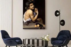 Obraz: Caravaggio - chory bachus