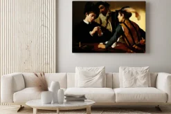 Obraz: Caravaggio - grający w karty