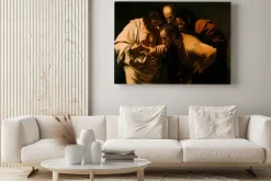Obraz: Caravaggio - niewierny tomasz