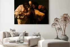Obraz: Caravaggio - niewierny tomasz