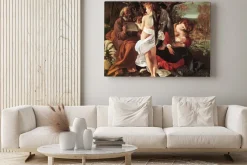 Obraz: Caravaggio - odpoczynek w czasie ucieczki do egiptu