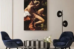 Obraz: Caravaggio - święty jan chrzciciel
