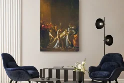 Obraz: Caravaggio - wskrzeszenie łazarza