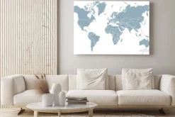 Obraz: Carte du monde 24072015