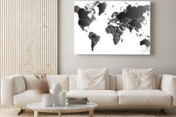 Obraz: Carte du monde 06072015