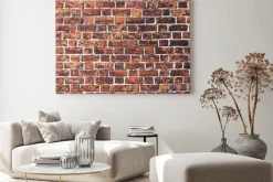 Obraz: Cegła mur gotyk tekstura