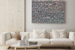 Obraz: Ceglany mur - tło