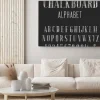 Obraz: Chalkboard alfabet wektor czcionki