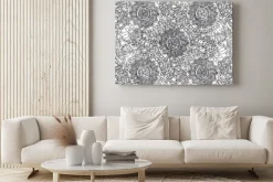 Obraz: Chaotyczny streszczenie tle.