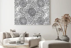 Obraz: Chaotyczny streszczenie tle.