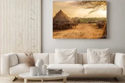 Obraz: Chaty w afryce