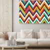 Obraz: Chevron papieru wyciąć szwu wzór