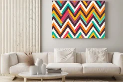 Obraz: Chevron papieru wyciąć szwu wzór