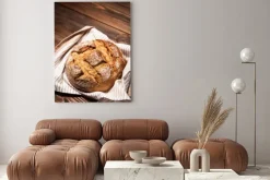 Obraz: Chleb asortyment na powierzchni drewnianych