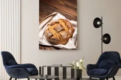 Obraz: Chleb asortyment na powierzchni drewnianych