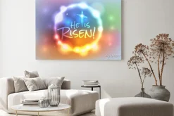 Obraz: Christian wielkanoc zmartwychwstały ilustracja