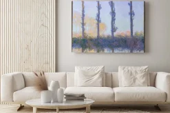 Obraz: Claude monet cztery drzewa