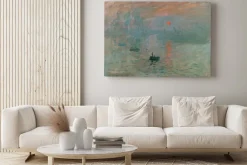 Obraz: Claude monet impresja, wschód słońca