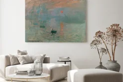 Obraz: Claude monet impresja, wschód słońca