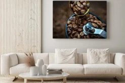 Obraz: Coffee beans, background, texture, close-up