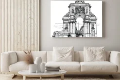 Obraz: Commerce square w lizbonie