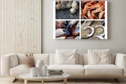 Obraz: Coquillages crustacés owoce de mer marée pêche