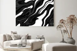 Obraz: Crude oil on white background