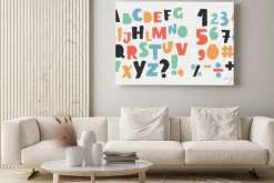 Obraz: Cyfry i liczby zestaw dla dzieci