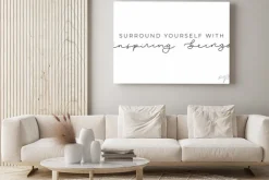 Obraz: Cytat motywacyjny na białym tle