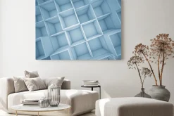 Obraz: 3d streszczenie kostki tle