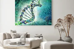 Obraz: Digital illustration of a dna