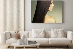 Obraz: Fotografia mody młoda kobieta z ciemne włosy