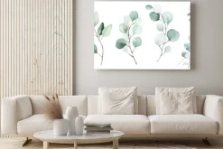 Obraz: Gałązki liści eukaliptusowych