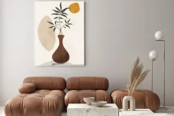 Obraz: Gałązki w wazonie botaniczny wzór