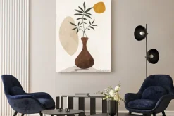 Obraz: Gałązki w wazonie botaniczny wzór