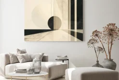 Obraz: Geometria w nowoczesnym stylu abstrakcyjne kształty