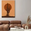 Obraz: Kaktus w stylu boho